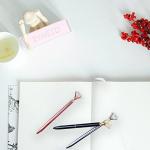 7PCS Sparkly Diamond Ballpoint Pen Set for Her