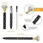 7PCS Sparkly Diamond Ballpoint Pen Set for Her