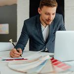 7PCS Sparkly Diamond Ballpoint Pen Set for Her