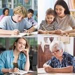 7PCS Sparkly Diamond Ballpoint Pen Set for Her