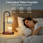 Adjustable Candle Warmer Lamp with Timer