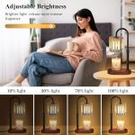 Adjustable Candle Warmer Lamp with Timer