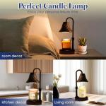 Adjustable Candle Warmer Lamp with Timer