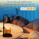 Adjustable Candle Warmer Lamp with Timer
