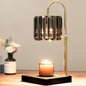 Yuichoy Adjustable Candle Warmer Lamp with Timer