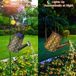 Solar Watering Can Lantern for Outdoor Decor