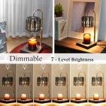 Yuichoy Adjustable Candle Warmer Lamp with Timer
