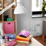 Purple Rhinestone Sticky Note Pad Holder Set