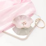 Pink Leaf Jewelry Dish and Trinket Tray