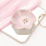 Pink Leaf Jewelry Dish and Trinket Tray