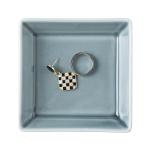 Blue Ceramic Jewelry Dish for Rings & Trinkets