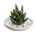 Aloe Cactus Ring Holder and Jewelry Tray