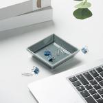 Blue Ceramic Jewelry Dish for Rings & Trinkets