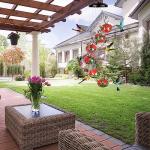 Hummingbird Wind Chimes and Feeders for Outdoors