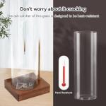 Incense Holder with Removable Glass Ash Catcher