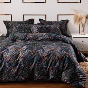 Boho Vintage Paisley 3-Piece Bedding Set