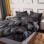 Boho Vintage Paisley 3-Piece Bedding Set