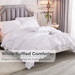 Andency Queen Ruffle Comforter Set, 3 Pieces