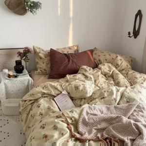 Floral Duvet Cover Set - Full Size 3 Piece