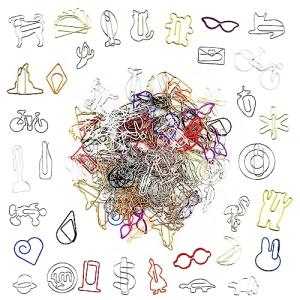 150 Pcs Cute Assorted Paper Clips Set