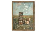 Whimsical Book Lover Wall Art - Flower Field