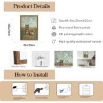 Whimsical Book Lover Wall Art - Flower Field