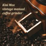 Vintage Wooden Manual Coffee Grinder for French Press