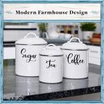 Rustic Food Storage Containers Set with Lids