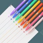 8-Pack Curvy Highlighter Pens in 8 Colors