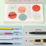 Mr. Pen Transparent Sticky Notes - 200 Pastel Discs