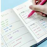 8-Pack Curvy Highlighter Pens in 8 Colors