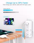 6-Outlet Surge Protector with USB Ports