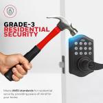 Keyless Entry Lever Door Lock with Keypad