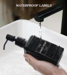 VIMERPA Vintage Glass Soap Dispenser Set, 2 Pack