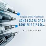 Pilot G2 Premium Gel Pens, 8-Pack Pink