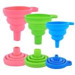 Collapsible Silicone Funnel Set for Easy Filling