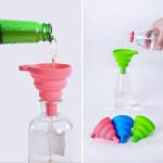 Collapsible Silicone Funnel Set for Easy Filling