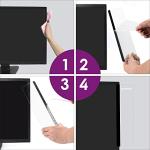 2-Pack Computer Monitor Memo Boards for Desk