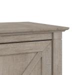 Washed Gray 2 Drawer Lateral File Cabinet