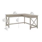 Key West L Shaped Desk for Home Office