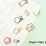 150 Pcs Cute Assorted Paper Clips Set