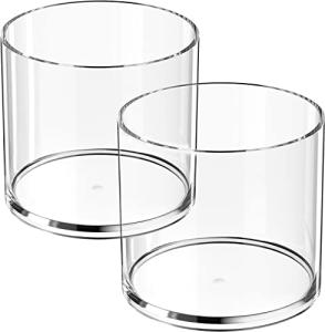 MaxGear 2 Pack Clear Acrylic Pencil Holders