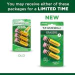 TICONDEROGA Yellow Pencil-Shaped Erasers, 3-Pack