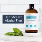 Cool Mint Mouthwash with Hydroxyapatite & Colloidal Silver