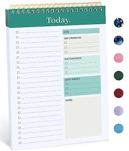 Undated Daily To Do List Pad – 52 Sheets