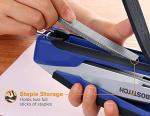Bostitch InPower Spring Desktop Stapler - Blue/Silver