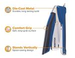 Bostitch InPower Spring Desktop Stapler - Blue/Silver