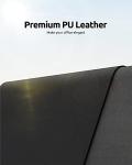 Large Non-Slip Leather Desk Pad and Mouse Mat