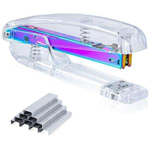 Colorful Acrylic Stapler with 1000 Staples