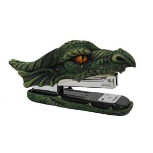 Dragon Figurine Stapler with Golden Eyes